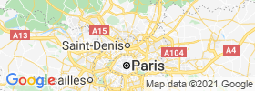 Saint Denis map